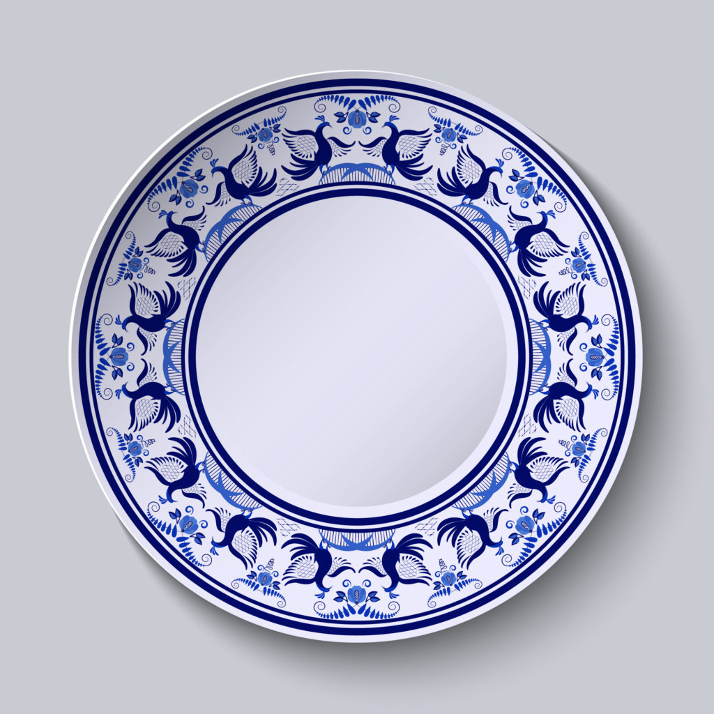 Russian ornament Plate